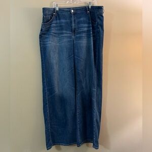 Chico's High Rise Wide Leg Jeans